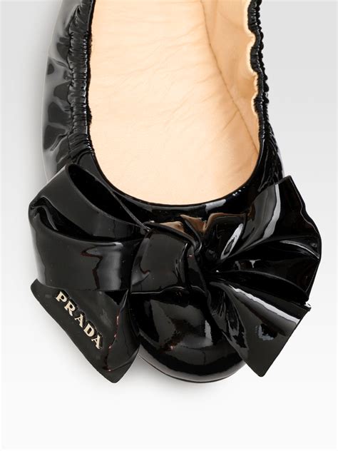 prada high heels shoes|prada ballerina flats with bow.